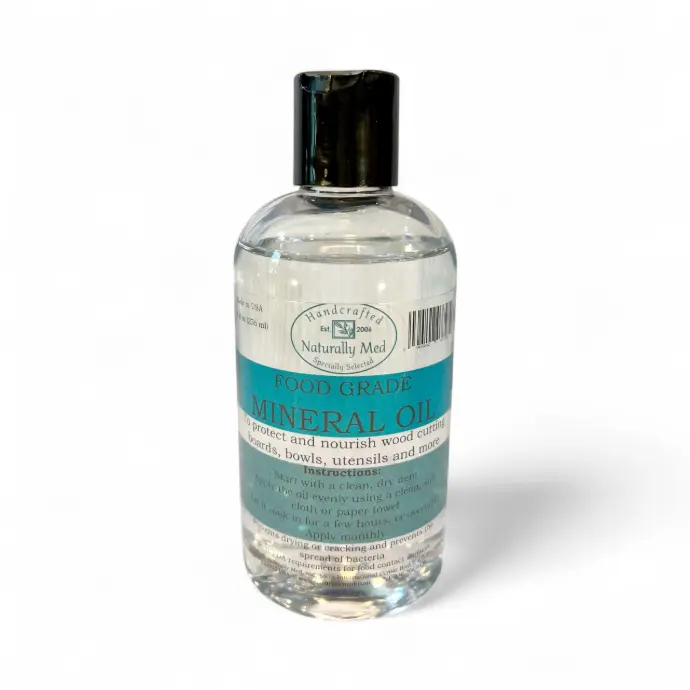 [NM-MO-8Z-CR-BO] Olive Wood Mineral Oil (8 Fl oz) from Naturally Med