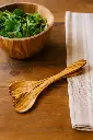 Olive Wood Salad Servers from Naturally Med - Bowl Sold Separately