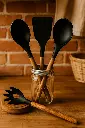 Olive Wood & Silicone Kitchen Utensils from Naturally Med