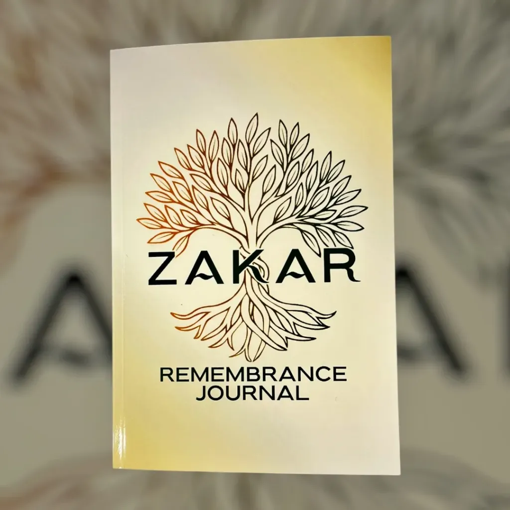 [LL-JO-RC-NA-RJ] Zakar Remembrance Journal with Scriptures Woven Throughout