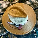 "I Can Do All Things" Woman's Western Hat - Beige